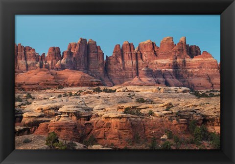 Framed Needles Canyonlands National Park Print