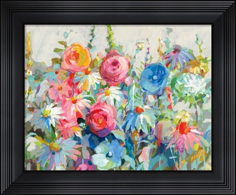Framed All the Bright Flowers Print