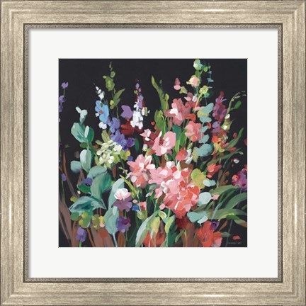 Framed Brightness Flowering Muted Print