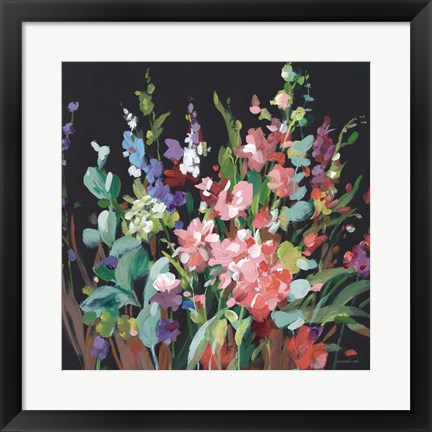 Framed Brightness Flowering Muted Print