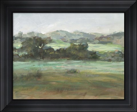 Framed Gentle Day Neutral Print