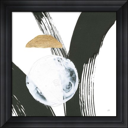 Framed Many Moons III Print