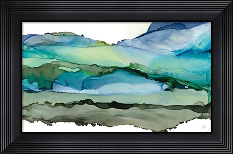Framed Pistachio Moss II Print