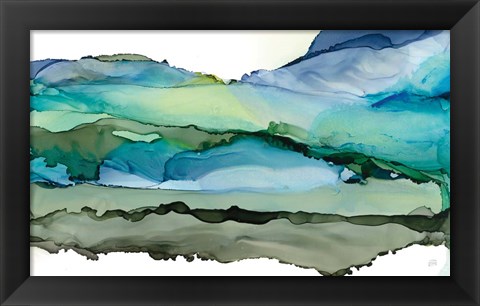 Framed Pistachio Moss II Print