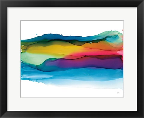 Framed Rainbowscape II Print