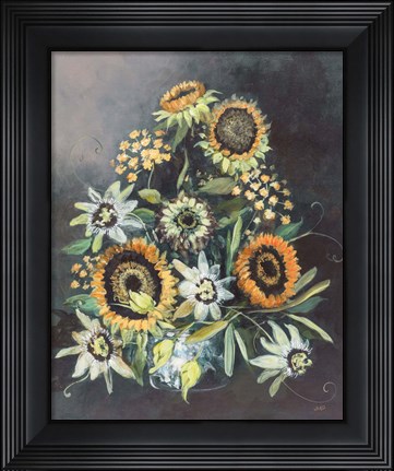 Framed Botanist Still Life No Blue Print