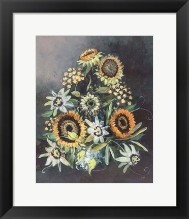 Framed Botanist Still Life No Blue Print