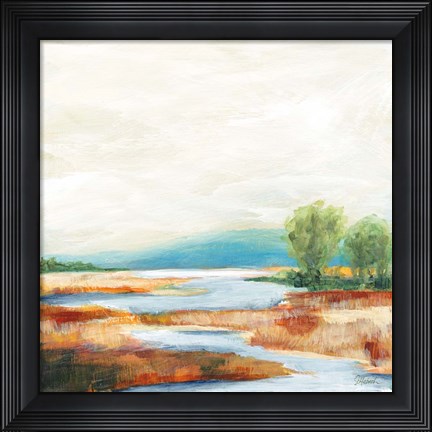 Framed Autumn Wetland Print