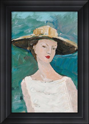 Framed Flea Market Portrait I v2 Print