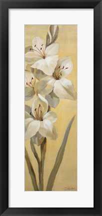 Framed Subtle Lily II Print