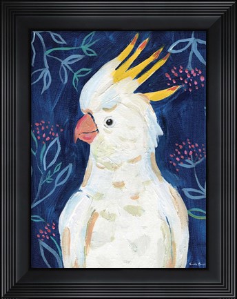 Framed Tropical Cockatoo Print