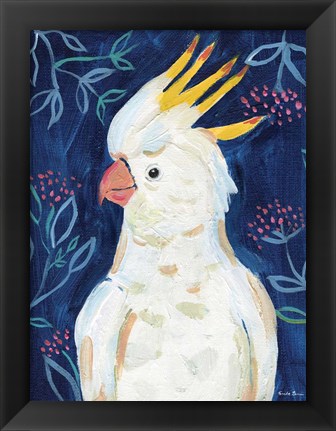 Framed Tropical Cockatoo Print