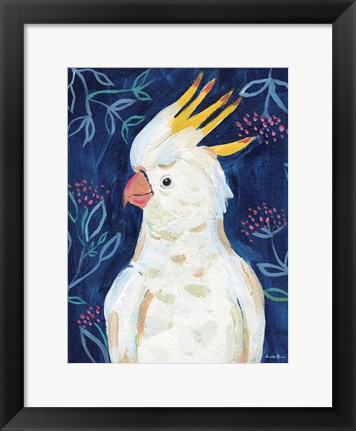 Framed Tropical Cockatoo Print
