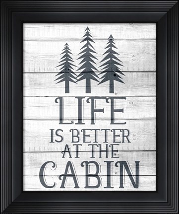 Framed Lake House 6 Print
