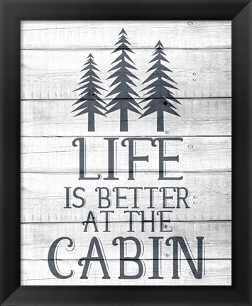 Framed Lake House 6 Print