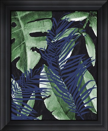 Framed Tropic Palms 1 Print