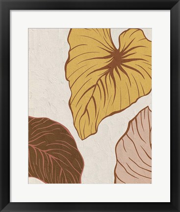 Framed Warm Palms 2 Print