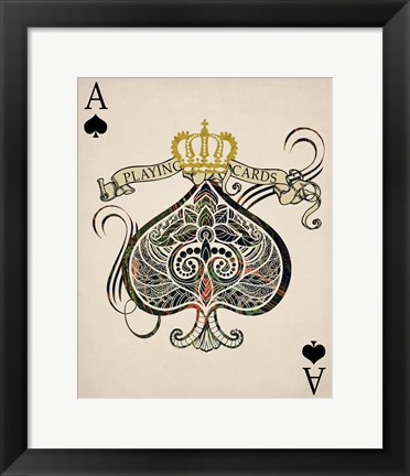 Framed Ace 2 Print