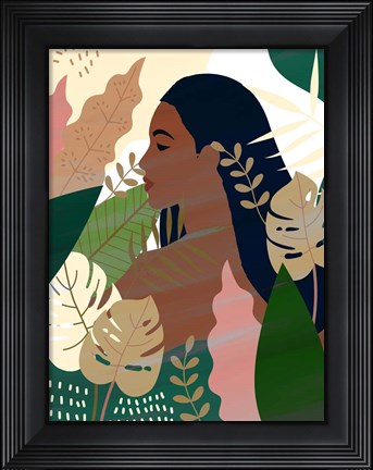 Framed Beauty 1 Print