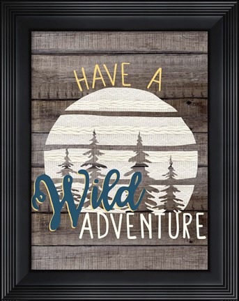 Framed Wild Adventure 1 Print