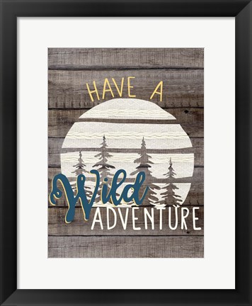 Framed Wild Adventure 1 Print