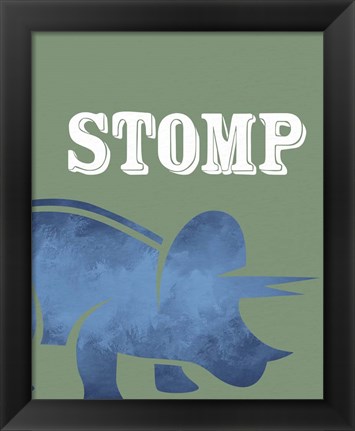 Framed Stomp 1 Print