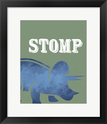 Framed Stomp 1 Print