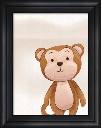 Framed Peek A Boo 3 Print