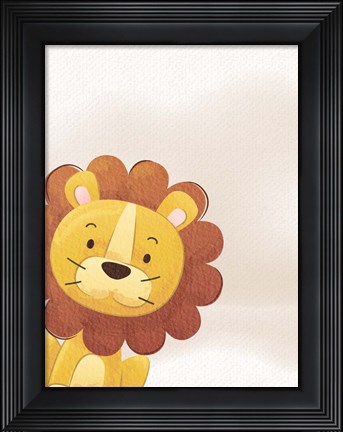 Framed Peek A Boo 4 Print