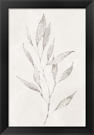 Framed Spotted Botanical 2 Print