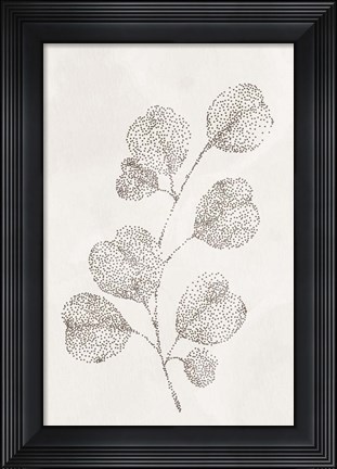 Framed Spotted Botanical 3 Print