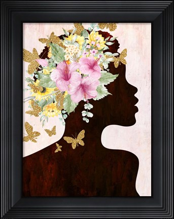 Framed Butterfly Flight 1 Print
