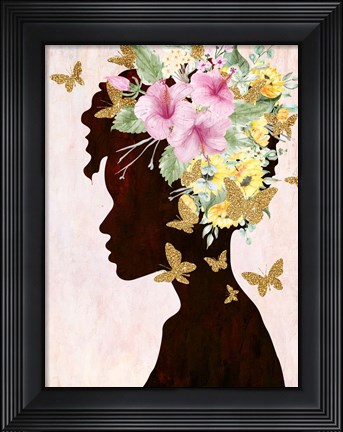 Framed Butterfly Flight 2 Print
