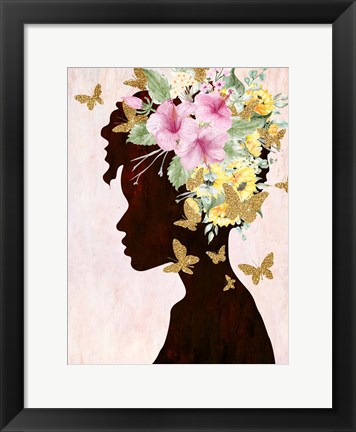 Framed Butterfly Flight 2 Print
