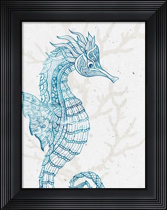 Framed Sea Creature 1 Print