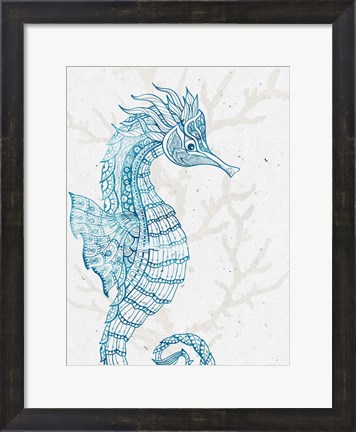 Framed Sea Creature 1 Print