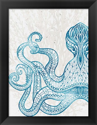 Framed Sea Creature 2 Print