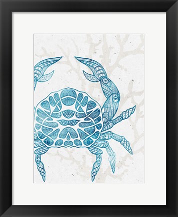 Framed Sea Creature 3 Print