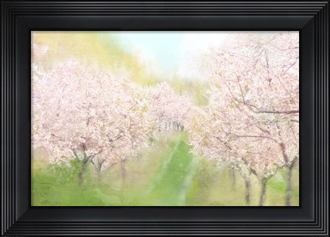 Framed Springtime Farm Print
