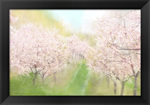 Framed Springtime Farm Print