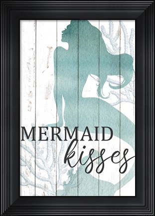 Framed Mermaid Life 1 Print