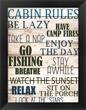 Framed Have Campfires Print