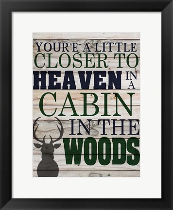 Framed Closer to Heaven Print