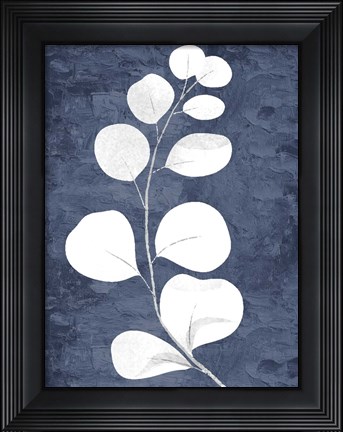 Framed On Blue 1 Print