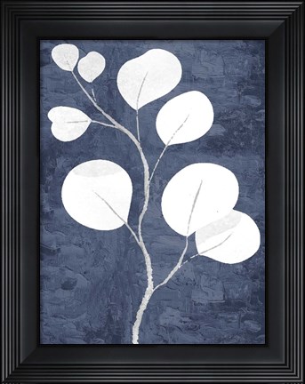 Framed On Blue 2 Print