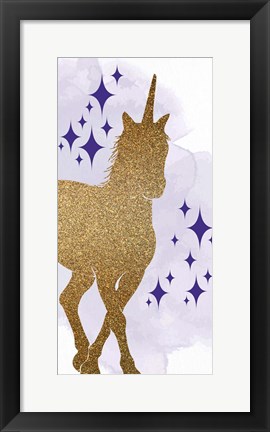 Framed Magical Unicorn 1 Print