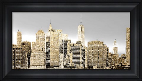 Framed New York 1 Print