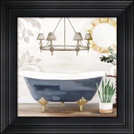 Framed Bath 1 Print