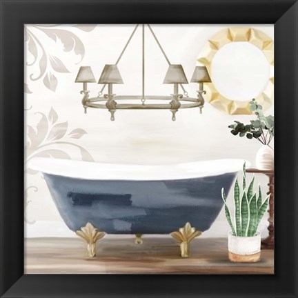 Framed Bath 1 Print