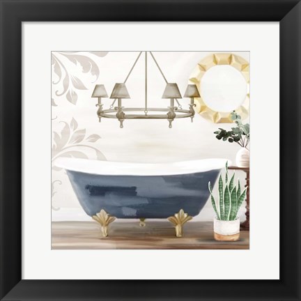 Framed Bath 1 Print